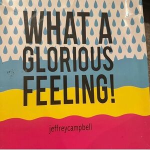 Jeffrey Campbell Pink and Yellow Winter Boots